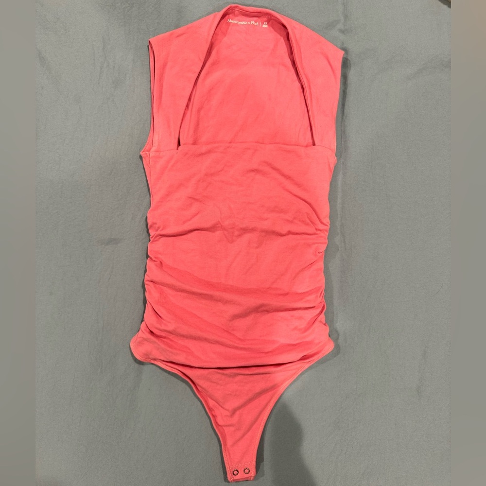 Abercrombie Knit Ruched Bodysuit
